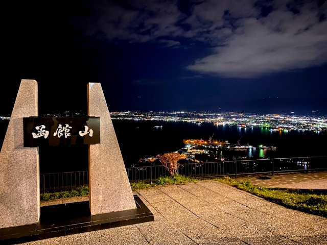 函館の夜景を冬に車でも見に行ける穴場スポット場所どこ？おすすめ時間帯も紹介！